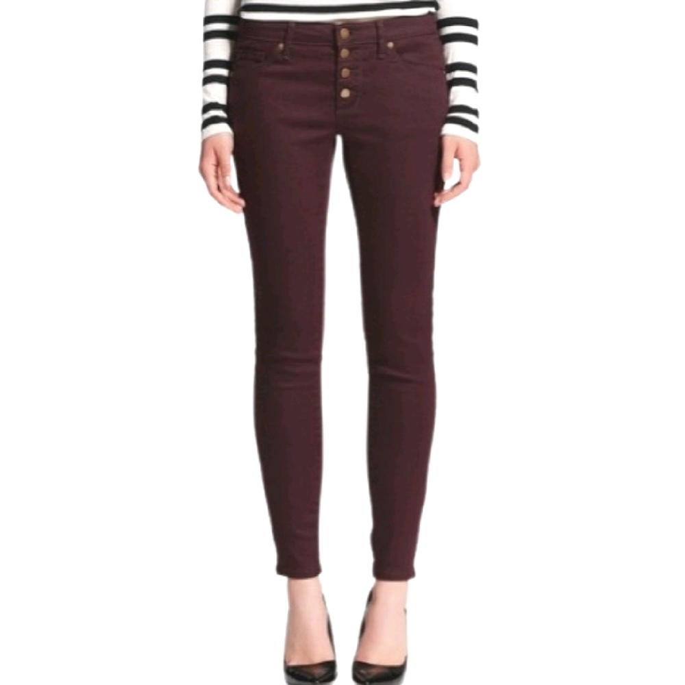 Mossimo Mid-Rise Stretch Skinny Jeans Size 00/24R